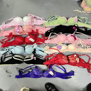 빠른 배달 모델 LXX015 인도네시아에서 꽃 자수 레이스 브래지어 0.86 달러 푸시 업 다른 스타일과 청소년을위한