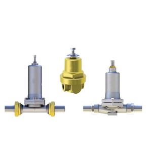 Vanne d'arrêt d'angle de sécurité 5Vdc pour liquide cryogénique hydrogène LH2, vanne à boisseau sphérique pour centrales électriques - Product Image 4