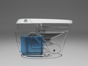 โถสุขภัณฑ์อัตโนมัติ VIVI <span class=keywords><strong>VX200</strong></span> รุ่นทันสมัย พร้อมระบบชำระล้างอัตโนมัติ ควบคุมด้วยระบบอิเล็กทรอนิกส์ ทำความสะอาดด้วยแรงดันน้ำสูง ระบบชำระล้างคู่ - Product Image 4