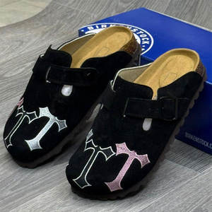 Sandales en daim imprimées unisexes, tendance, modernes, élégantes et confortables pour tous les jours, style streetwear, <span class=keywords><strong>Birkenstock</strong></span> - Product Image 2