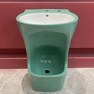 Arabia Basin Sink Lavabo en céramique autoportant double, lavabo de toilette, lavoir à pieds pour Wudu musulman, Wudumate, Bassin de Wudu - Product Image 6