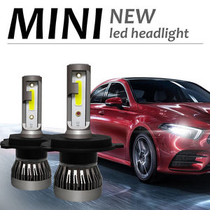 Autodragons Bright White 6000LM 6000K Mini Fanless Cob All in One Headlight Set Car Led Bulbs Auto Headlamps Car Driving Light - Product Image 5