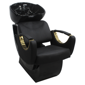 Bac à shampoing et chaise de lavage pour salon de coiffure - Product Image 4