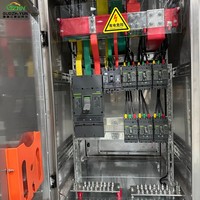 Set Lengkap Panel Daya MCC Baja Tahan Karat 3200A 3 Fasa 400V Kabinet Distribusi untuk Sistem Daya Rumah Sakit Luar Negeri