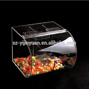 Bán Buôn Stackable <span class=keywords><strong>Acrylic</strong></span> Kẹo Hiển Thị Trường Hợp Hiển Thị Giá Siêu Thị Sử Dụng Lớn Rõ Ràng <span class=keywords><strong>Acrylic</strong></span> Kẹo Bin Hộp Với Scoop - Product Image 2