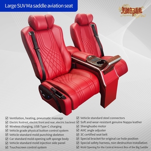 เบาะหนังหรูหราสไตล์ Aero สำหรับรถยนต์ Land Cruiser LC200 LC300 LX570 LX600 Patrol SUV ตกแต่งภายในรถยนต์ - Product Image 4