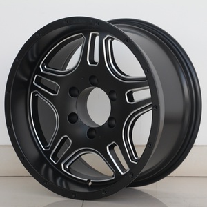 Jy 4*4 Tiefbett-Mehrspeichen-Design Auto-Aluminiumfelgen 17 18 20 Zoll Offroad-LKW-Leichtmetallräder - Product Image 5