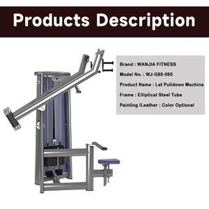 Equipo de Gimnasio Comercial: Máquina de Polea Frontal para Tracción Lateral (Lat Pulldown) con Carga de Pernos - Product Image 3