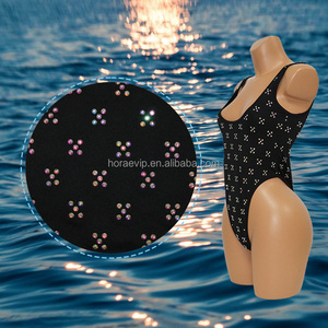 Traje de Baño S751 con Diseño Nuevo y Lujoso, Traje de Baño Brillante con Cristales de Imitación para Nadar - Product Image 2