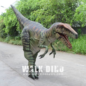 Décorez avec des plumes Costume de dinosaure jambes cachées professionnel Hacer Disfraz De Dinosaurio - Product Image 5