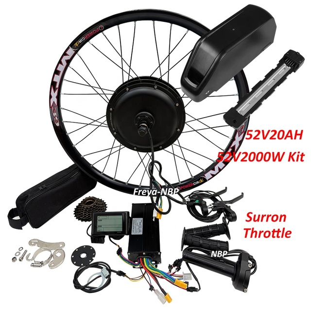UK/AU Stock MTX 27.5"29" 52V2000W Electric Bike Bicycle Sine Wave 40A Controller SW900 surron Hub Motor Part Conversion Kits