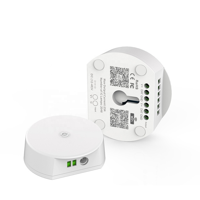 E-top Permanent Lighting Smart Wi-Fi APP Wireless Remote Sound-control RGB RGBW SPI UFO Controller