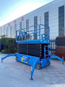 8-метровая самоходная ножничная подъемная платформа для высотных работ с вертикальным подъемом и опусканием, ножничный подъемник - Product Image 5