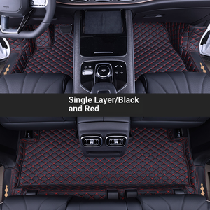Tapis de sol de voiture en cuir antidérapant de luxe personnalisable, ensemble complet de 10 mm d'épaisseur pour Yaris//Almera, vente en gros de nouveaux tapis de voiture - Product Image 5