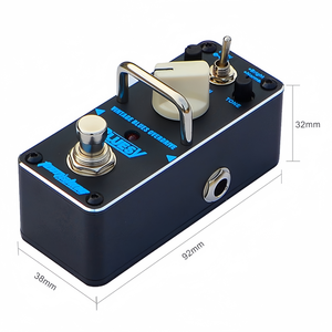 Pedal de Efectos para <span class=keywords><strong>Guitarra</strong></span> Jelo Aromar-1 ACH-3 Mini, ABS, Bloque Único, Distorsión Aroma, Retardo, Sobrecarga, Reverberación, Múltiples Bajos - Product Image 4