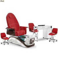 Ensemble de fauteuil de pédicure Lexor Mystique de haute qualité avec manucure assortie
