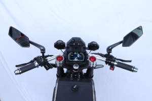 Novedades en Existencias en Almacén <span class=keywords><strong>de</strong></span> EE. UU., Motocicleta Eléctrica <span class=keywords><strong>de</strong></span> 14 Pulgadas con Llantas Gruesas, Scooter <span class=keywords><strong>de</strong></span> Dos Ruedas, 72V 10000W, Alta Velocidad, Batería NFC - Product Image 5