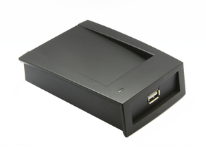 Zkradio RFID tần số kép Máy tính để bàn đầu đọc thẻ ID + Ic USB hỗ trợ dữ liệu bàn phím đầu ra kiểm soát truy cập đầu đọc RFID - Product Image 4