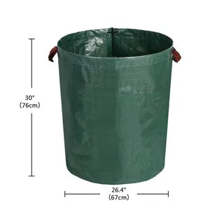 Túi Đựng Chất Thải Sân Vườn 72 Gallon (H30, D26 Inch)