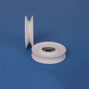 Roues de guidage en céramique 50*12mm pour le tréfilage, personnalisables OEM, certifiées ISO9001:2008, longue durée de vie, garantie 1 an - Product Image 1