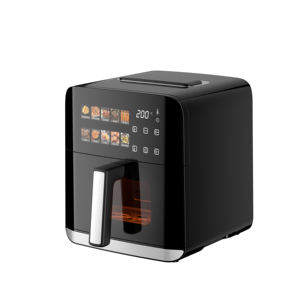 Friteuse à air carrée moderne en plastique 4,1-5L, sans huile, électrique, à commande numérique, antiadhésive, facile à utiliser, pour une <span class=keywords><strong>cuisson</strong></span> saine et rapide à la maison - Product Image 1