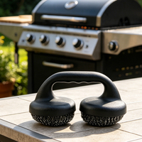 Brosse de nettoyage pour barbecue, brosses métalliques pour gril, pour le camping et les activités de plein air