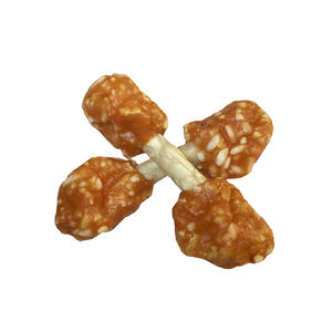 חטיפי כלבים בטוחים במשקל 110 גרם עם רכיבים מותאמים אישית, בטעם עוף ובשר בקר, מזון לחיות מחמד עם אורז - Product Image 6