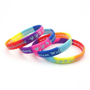 Eco Friendly Soft Silicone Wristband Custom Logo Printed Rubber <b>Bracelet</b> for Business Gift Advertising Campaign - Product Image 3