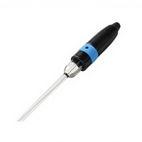Sonde de pH en verre rechargeable pour électrode micro-pH, capteur de test d'eau de laboratoire 0-14 pH, 5 mm x 140 mm