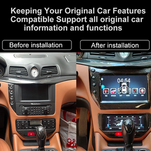 Acarnavi Gen4 – interrupteur de panneau de climatisation de <span class=keywords><strong>voiture</strong></span> à écran tactile LCD, unité de climatisation, panneau de climatisation, contrôle de climatisation <span class=keywords><strong>pour</strong></span> Maserati GranTurism - Product Image 2