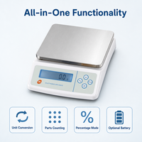 Balance électronique de précision OEM, balance électronique populaire pour laboratoire, balance de pesage de laboratoire, étalonnage externe, conçue pour le laboratoire