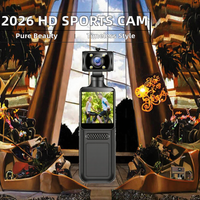 Nouvelle Caméra Sportive WiFi DV 2026 pour Vlog de Cycliste, Mini Caméscope d'Action HD avec Vision Nocturne Infrarouge