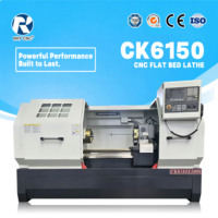 Tour CNC horizontal robuste haute précision CK6150-1000, longueur de pièce maximale 3000 mm, déplacement 1000 mm, directement de l'usine