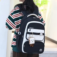 Sac d'étudiant pour filles Nouveaux designs Outdoor Waterproof Travel Sport Oxford Custom Logo School Backpack