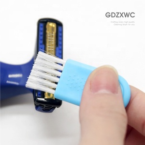 Produits ménagers simples très petite brosse de nettoyage bleue brosses de clavier à poils PBT blancs 10 couleurs - Product Image 3