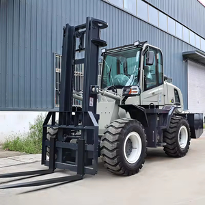 Empilhadeira Hidráulica Diesel 4WD Off-Road Powston de 2 Toneladas para Operações em Fábricas e Armazéns - Product Image 4