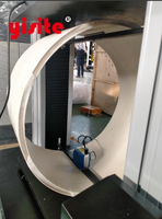 Máquina de Prueba de Rigidez de Anillos Yisite de 10KN de Alta Precisión con Control por Computadora, Motor Servo, Prueba de Compresión de Tubos, Tracción y Flexión, 1 Año de Garantía CE