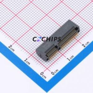 SM3ZS067U410AER1000 Gold Finger Connector SMD,P=0.5mm,Horizontal Mount Connector 0.5mm 67P Horizontal Mount Copper Alloy - Product Image 1