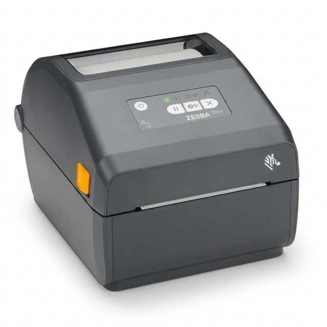 Original Zebra ZD421 4 Inch Desktop 203 Dpi LAN Interface Thermal Label Barcode Printer 1D/2D in Stock 1-Year Warranty