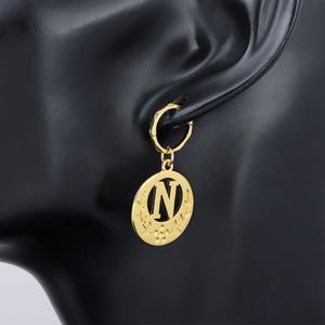 Boucles d'oreilles pendantes plaquées or 24 carats Jxx Wholesale, mode moderne, bijoux de luxe pour femmes - Product Image 6