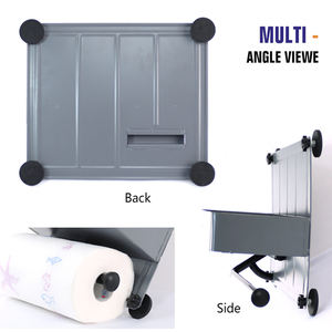 Estantes de almacenamiento de metal de aleación magnética gris UPSILON para RV/barco/yate Touring Car - Product Image 5