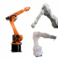 Robot de soudage industriel Kuka KR20 R1810-2 avec machine de soudage Kemppi comme station de soudage robotisée CNC Mig Laser