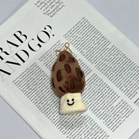 Porte-clés en peluche champignon mignon, dessin animé, plante, pendentif de sac en peluche douce, mini poupée en peluche, cadeau