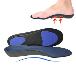 2026 Unisex EVA Arch Support Breathable High Elasticity Velvet Surface Flat Feet High Arch Orthotic <b>Insoles</b> for Men - Product Image 1