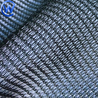 5-8 ans filet de Protection contre les tempêtes de sable en HDPE noir résistant aux UV filet de barrière anti-poussière coupe-vent pour l'agriculture et la Construction dans le désert