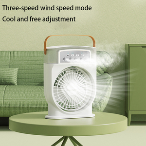 Ventilateur humidificateur d'<span class=keywords><strong>air</strong></span> portable rechargeable de type C, refroidisseur d'eau, ventilateur à brume - Product Image 2