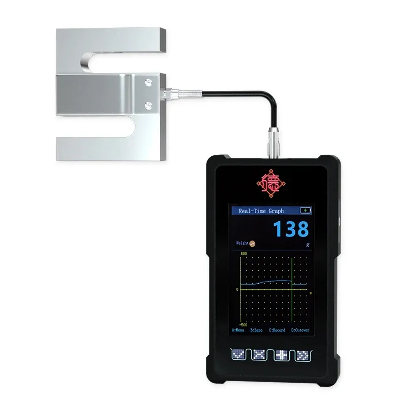 Цифровой портативный индикатор нагрузки, автоматический динамометр для измерения силы натяжения для физических измерений и испытаний