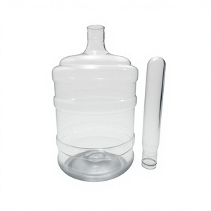 ขวดน้ำพลาสติก PET ขนาด 20 ลิตร สีขาว ฝาเปิดง่าย รูปทรงกลม - Product Image 1