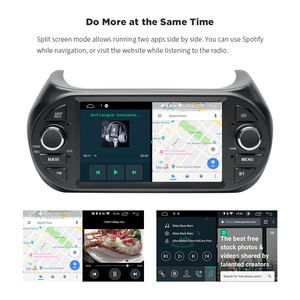 Touch Screen multimediale di navigazione per auto Video per Fiat belgio Citroen Nemo Peugeot <span class=keywords><strong>Bipper</strong></span> autoradio da 7 pollici Android 10.0 - Product Image 4
