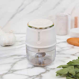 Picadora de ajo eléctrica Oceno de 280W, a batería, de plástico, mini picadora de alimentos para uso en la cocina - Product Image 2
